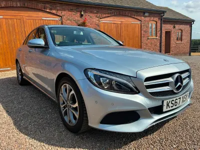 Used Mercedes C200 184 HP (135 kW) 2017 Silver Sedan