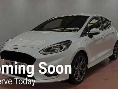 Used Ford Fiesta ST-Line 125 HP (91 kW) 2020 White Hatchback