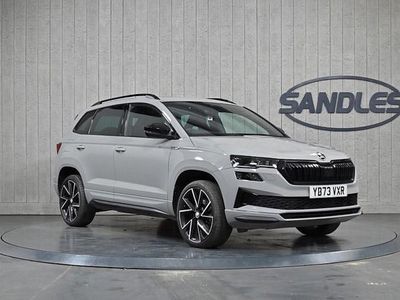 Used Skoda Karoq SportLine 150 HP (110 kW) 2023 Grey SUV