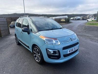 Used Citroën C3 Picasso Platinum 100 HP (73 kW) 2016 Blue MPV