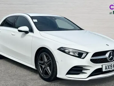 Used Mercedes A200 Executive 163 HP (119 kW) 2019 White Hatchback