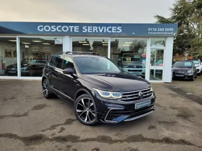 Used VW Tiguan R-line 150 HP (110 kW) 2022 Black SUV