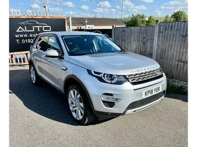 Used Land Rover Discovery Sport HSE Luxury 240 HP (176 kW) 2018 Silver SUV