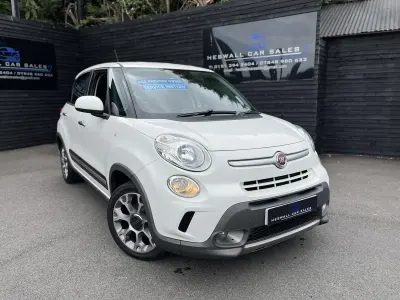 Used Fiat 500L Trekking 95 HP (69 kW) 2016 White MPV