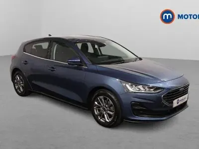 Begagnad Ford Focus Titanium 155 HK (114 kW) 2023 Blå Halvkombi