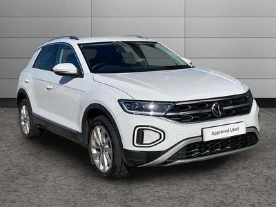 Begagnad VW T-Roc Style 150 HK (110 kW) 2023 Vit SUV
