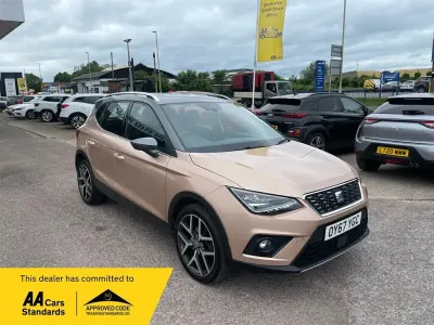 Used Seat Arona XCELLENCE Lux 115 HP (84 kW) 2017 Gold SUV