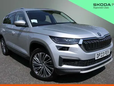 Used Skoda Kodiaq SE L Executive 110 HP (80 kW) 2023 Brilliant silver metallic SUV