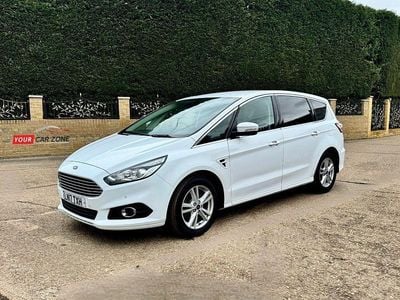 Used Ford S-MAX Titanium 150 HP (110 kW) 2017 White MPV