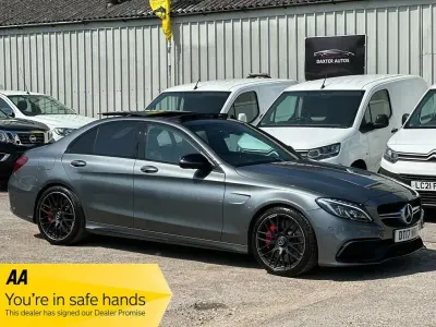 Used Mercedes C63 AMG Premium 2017 Grey Sedan