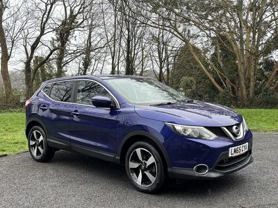 Used Nissan Qashqai N-TEC 115 HP (84 kW) 2015 Blue SUV