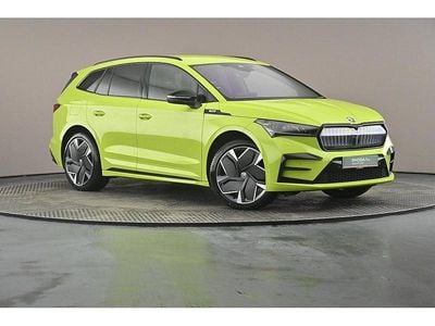 Used Skoda Enyaq iV vRS 161 kW (220 HP) 2023 Hyper green SUV