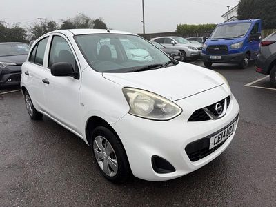 Used Nissan Micra Visia 2014 White Hatchback