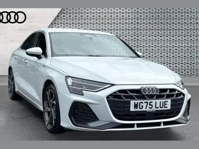 Used Audi A3 S-Line 147 HP (108 kW) 2025 White Sedan