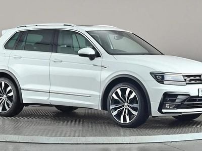 Used VW Tiguan R-line 180 HP (132 kW) 2018 White SUV