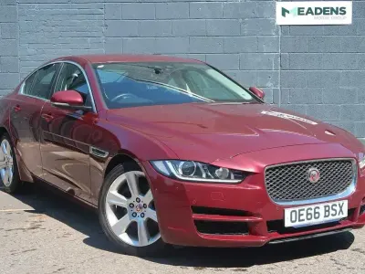 Used Jaguar XE Portfolio 177 HP (130 kW) 2016 Red Sedan
