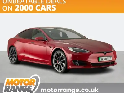 Used Tesla Model S Performance 580 kW (789 HP) 2020 Red Hatchback