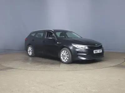 Used Kia Optima 139 HP (102 kW) 2017 Black Estate