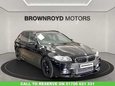 Used BMW 520 M Sport 190 HP (139 kW) 2017 Black Estate