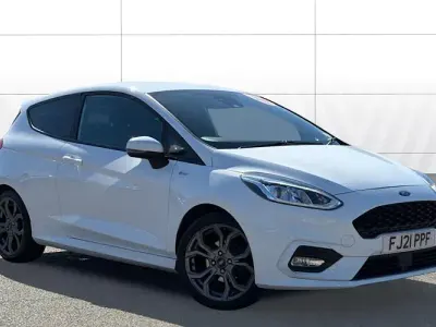 Second-hand Ford Fiesta ST-Line 95 CP (69 kW) 2021 Alb Hatchback
