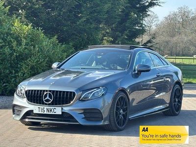 Used Mercedes E300 AMG Line Premium 245 HP (180 kW) 2017 Grey Coupe