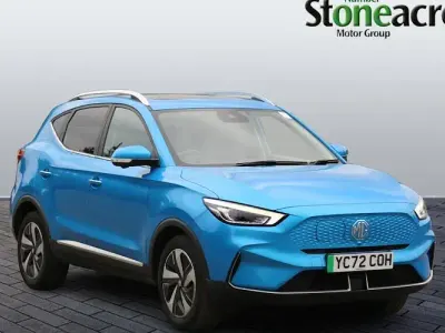 Used MG ZS Trophy Connect 114 kW (156 HP) 2022 Blue SUV