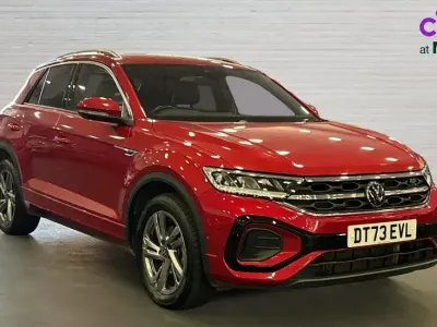 Used VW T-Roc R-line 150 HP (110 kW) 2024 Red SUV