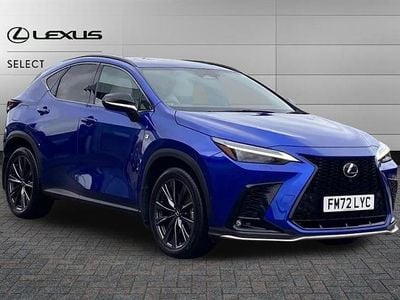 Sonic white Used 2023 Lexus NX450h+ Sport Line SUV | £41,795 (Good price)