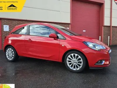 Used Vauxhall Corsa 75 HP (55 kW) 2018 Red Hatchback