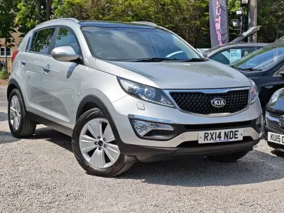 Używany Kia Sportage 115 KM (84 kW) 2014 Srebrny SUV