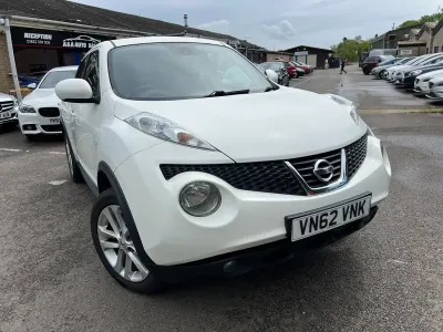 Used Nissan Juke Tekna 110 HP (80 kW) 2012 White SUV