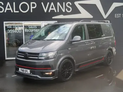Używany VW Transporter Highline 150 KM (110 kW) 2018 Szary Van