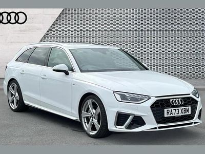 Used Audi A4 S-Line 204 HP (150 kW) 2024 White Estate