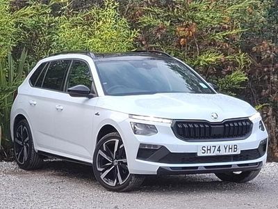 White Used 2024 Skoda Kamiq Monte Carlo SUV | £18,998 (Fair price)