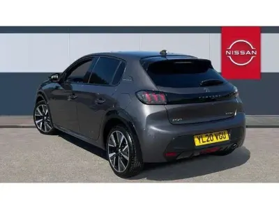 Begagnad Peugeot 208 GT-line 101 HK (74 kW) 2020 Grå Halvkombi