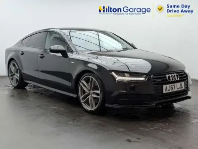 Used Audi A7 Black Edition 2018 Black Hatchback