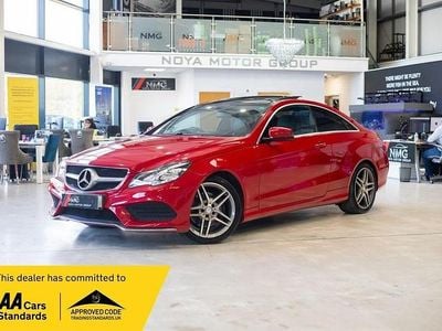 Used Mercedes E200 AMG 184 HP (135 kW) 2014 Red Coupe