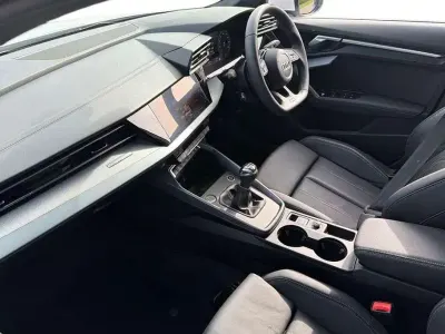 Used Audi A3 S-Line 113 HP (83 kW) 2025 White Hatchback