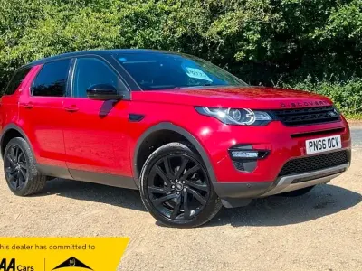 Used Land Rover Discovery Sport HSE 180 HP (132 kW) 2016 Red SUV