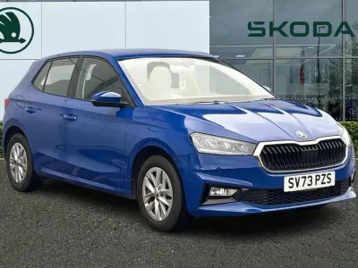 Used Skoda Fabia Comfort 108 HP (79 kW) 2023 Blue Hatchback