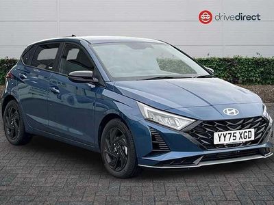New Hyundai i20 Blackline 90 HP (66 kW) 2025 Blue Hatchback