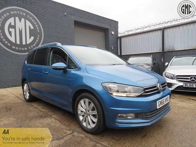 Blue Used 2017 VW Touran SEL MPV | £10,500 (Fair price)