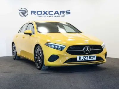 Used Mercedes A180 Executive 2023 Yellow Hatchback