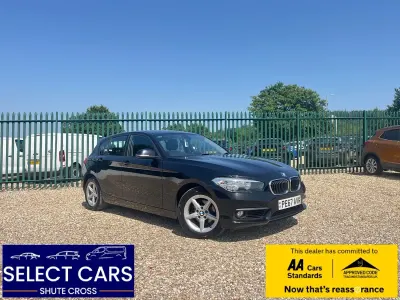 Used BMW 118 Comfort Edition 136 HP (100 kW) 2017 Black Hatchback
