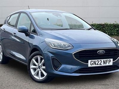 Used Ford Fiesta Trend 75 HP (55 kW) 2022 Blue Hatchback