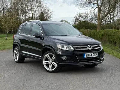 Used VW Tiguan R-line 138 HP (101 kW) 2014 Black SUV