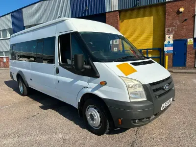 Used Ford Transit 140 HP (102 kW) 2007 White Van