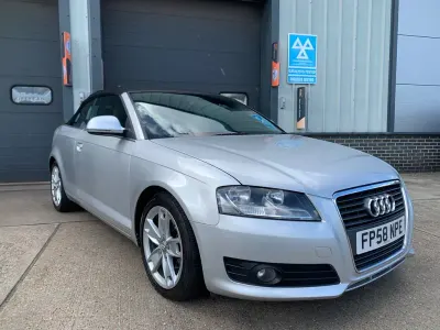 Used Audi A3 Cabriolet Sport 2008 Silver Cabriolet