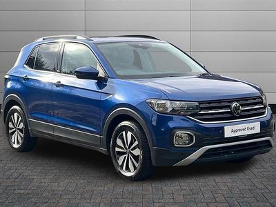 Used VW T-Cross Move 110 HP (80 kW) 2023 Reef blue SUV