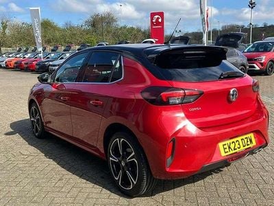 Used Vauxhall Corsa Ultimate 130 HP (95 kW) 2023 Red Hatchback